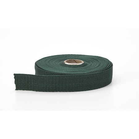 Pearl Polypropylene Webbing, 1 In Wide, 10 Yds, Dark Green (7Pk) M2020-526A-1-10
