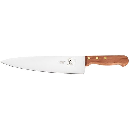 Mercer Cutlery Praxis 10" Chef Knife, Rose Wood Handle M26050