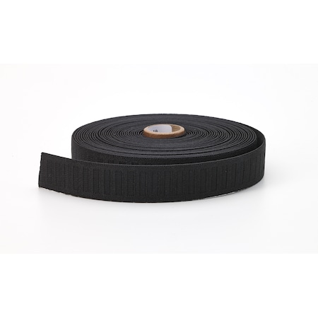 Pearl No Roll Elastic, Black, 1", 10 yd., PK2, Black, Elastic/rubber, 3 inch L, 3 inch W M3020-9999-10