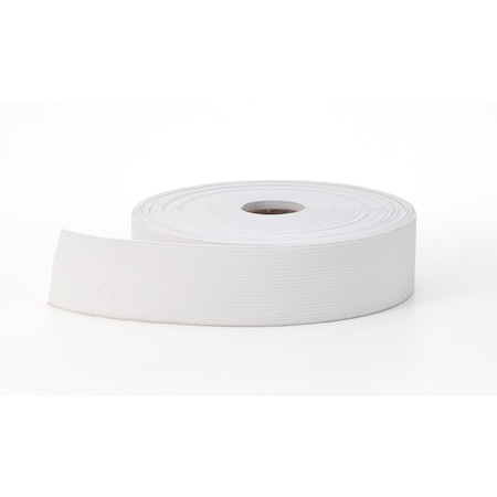 Pearl Knit Elastic, White 2 In - 10 Yards (5Pk) M3080-0000-2-10