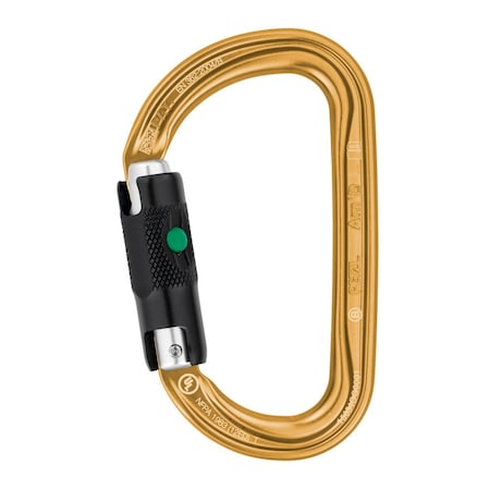 Petzl Lightweight Asymmetrical Carabiner M34A BLY