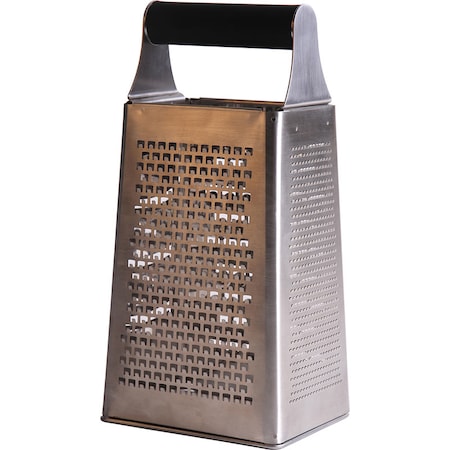 Mercer Cutlery Box Grater, 4-Sided, 3-1/2"x4-3/4"x9"H M35420