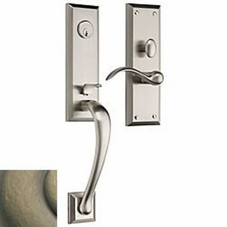 Baldwin Full Dummy Handlesets Antique Brass M502.050.LFD