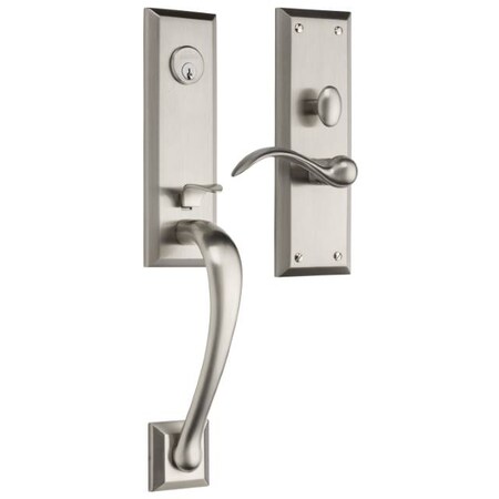 Baldwin Entry Handlesets Satin Nickel M502.150.RENT