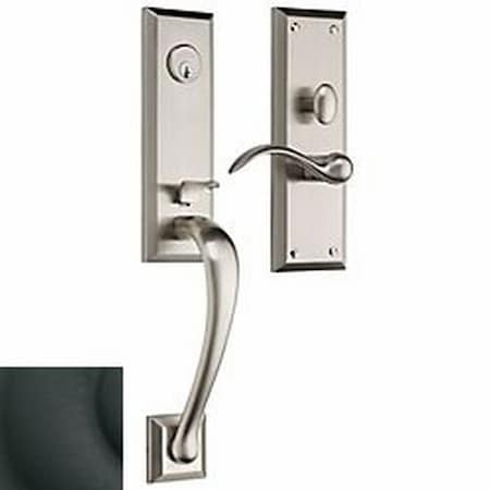 Baldwin Full Dummy Handlesets Satin Black M502.190.LFD