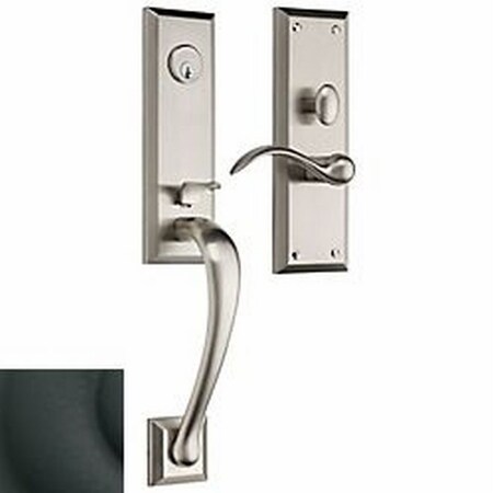 Baldwin Entry Handlesets Satin Black M502.190.RENT