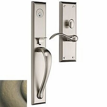 Baldwin Full Dummy Handlesets Antique Brass M504.050.LFD