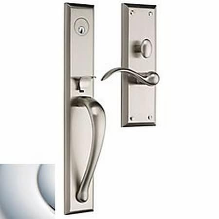 Baldwin Entry Handlesets Bright Chrome M504.260.RENT