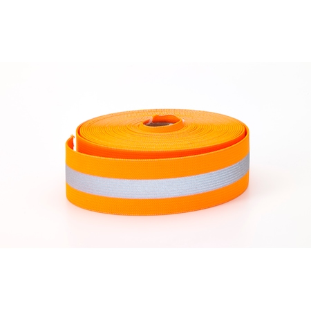 Pearl Reflective Elastic, 1.5 In Wide, 10 Yds, Orange (2Pk) M5081-150-010OR