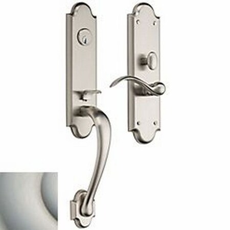 Baldwin Entry Handlesets Lifetime Satin Nickel M512.056.RENT