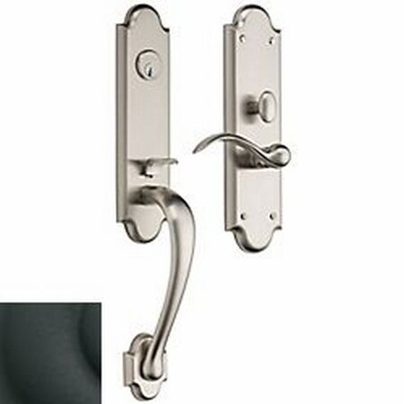 Baldwin Full Dummy Handlesets Satin Black M512.190.LFD