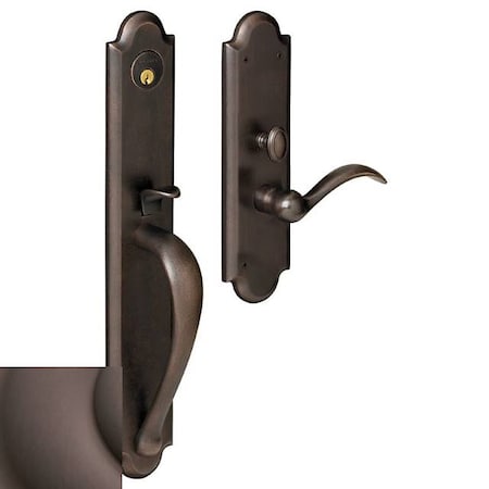 Baldwin Entry Handlesets Venetian Bronze M514.112.RENT