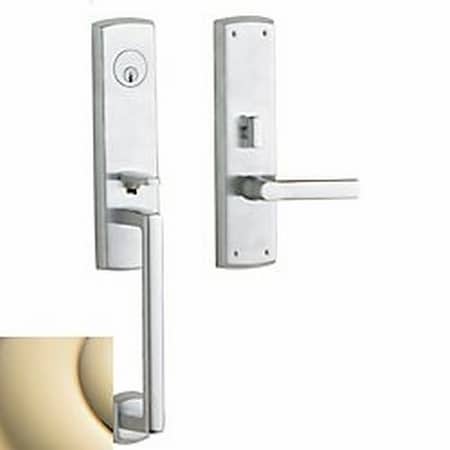 Baldwin Entry Handlesets Lifetime Brass M516.003.RENT