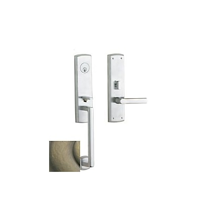 Baldwin Entry Handlesets Antique Brass M516.050.RENT