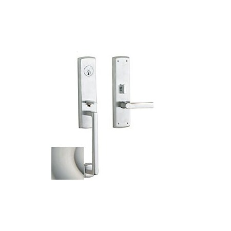 Baldwin Full Dummy Handlesets Lifetime Satin Nickel M516.056.LFD