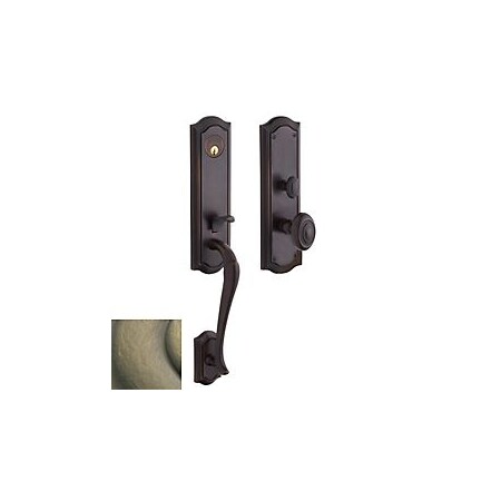 Baldwin Full Dummy Handlesets Antique Brass M522.050.FD