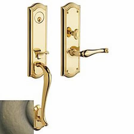 Baldwin Entry Handlesets Antique Brass M522.050.RENT