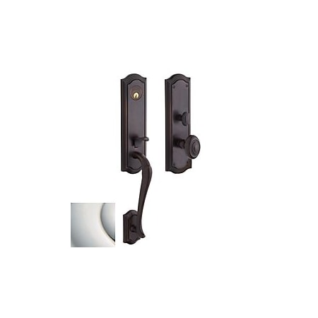 Baldwin Entry Handlesets Lifetime Bright Nickel M522.055.ENTR