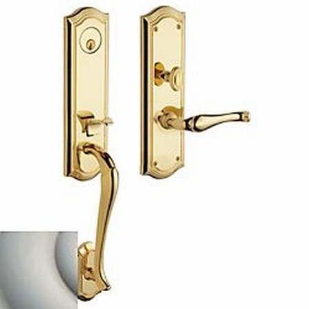 Baldwin Full Dummy Handlesets Lifetime Satin Nickel M522.056.LFD