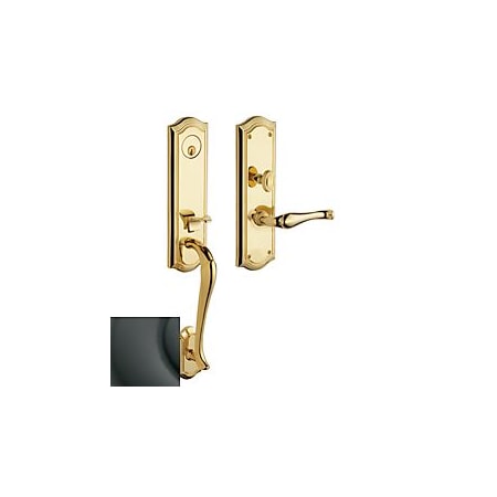 Baldwin Full Dummy Handlesets Oil Rubbed Bronze M522.102.RFD