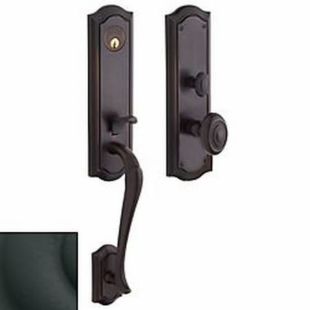 Baldwin Entry Handlesets Satin Black M522.190.ENTR