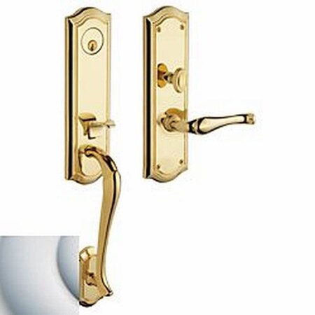 Baldwin Entry Handlesets Satin Chrome M522.264.RENT