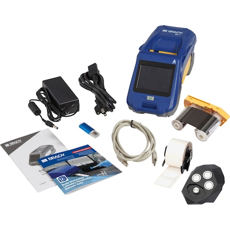 Brady Brady M611 2in Portable Label Printer with Laboratory Software and Accessories Kit M611-LAB