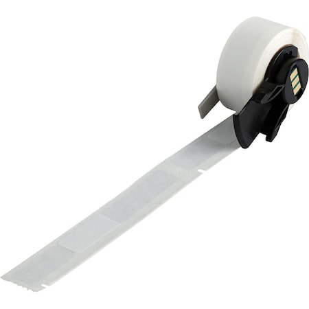 Brady Wraparound Label, White, Vinyl, 1/2 in W M6-207-427-RO