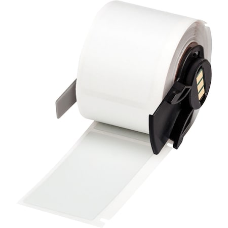 Brady Pre-Cut Label Stock Roll, Clear, Gloss M6-198-430