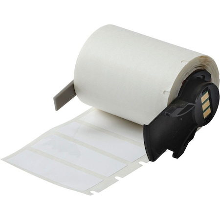 Brady Pre-Cut Label Stock Roll, White, Gloss M6-61-423