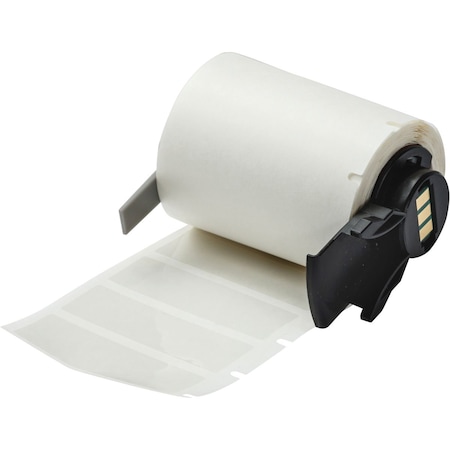Brady Pre-Cut Label Stock Roll, Clear, Gloss M6-61-430