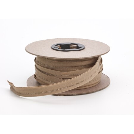 Pearl Broadcloth Cord Piping, 1/2 In Wide, 25 Yds, Khaki (2Pk) M62-050-9212-25