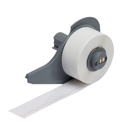 Brady ContinuousLabelStock, White, Matte, 3/4inW M7C-750-414