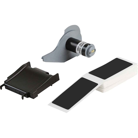 Brady Pre-Cut Label Stock Roll, Black, Gloss M7-191-593-BK