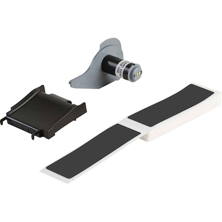 Brady Pre-Cut Label Stock Roll, Black, Gloss M7-192-593-BK