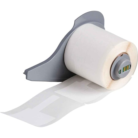 Brady WraparoundLabel, White, 1-1/2inW M7-54-425-FT