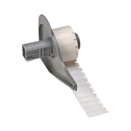 Brady Pre-Cut Label Stock Roll, White, Gloss M7-10-473