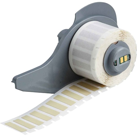 Brady Pre-Cut Label Stock Roll, Yellow, Matte M7-13-724