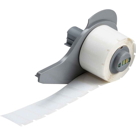 Brady Pre-Cut Label Stock Roll, White, Gloss M7-17-423