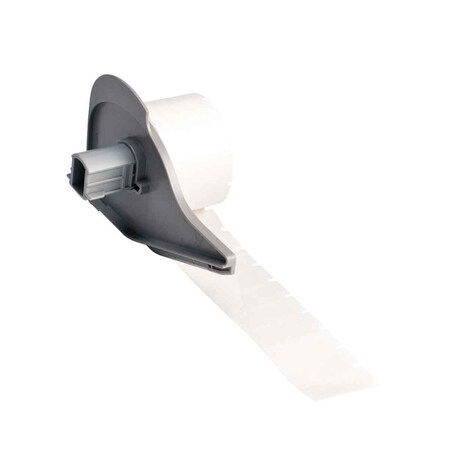 Brady Pre-Cut Label Stock Roll, Clear, Gloss M7-17-430