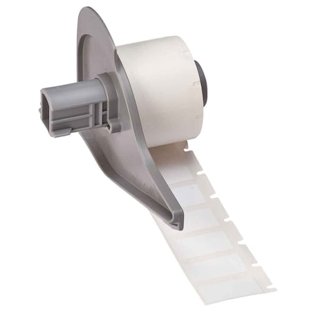 Brady Pre-Cut Label Stock Roll, White, Gloss M7-17-483