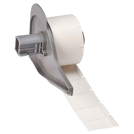 Brady Wraparound Label, White, Nylon, 3/4 in W M7-18-499