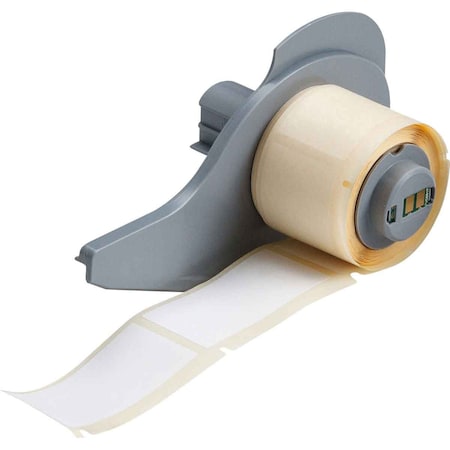 Brady Pre-Cut Label Stock Roll, White, Matte M7-20-424
