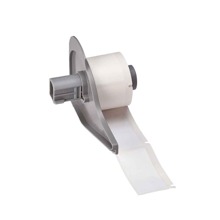 Brady Pre-Cut Label Stock Roll, White, Matte M7-20-459