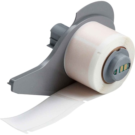 Brady WraparoundLabel, White, Polyimide, 1inW M7-21-472