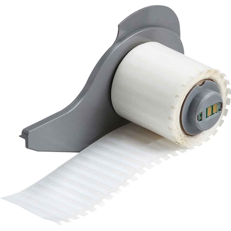 Brady Pre-Cut Label Stock Roll, White, Gloss M7-27-423