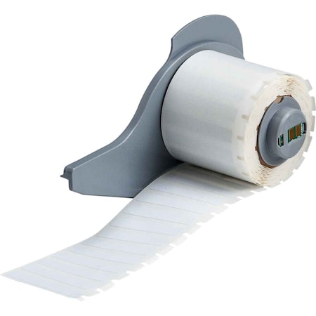 Brady Pre-Cut Label Stock Roll, White, Gloss M7-28-473