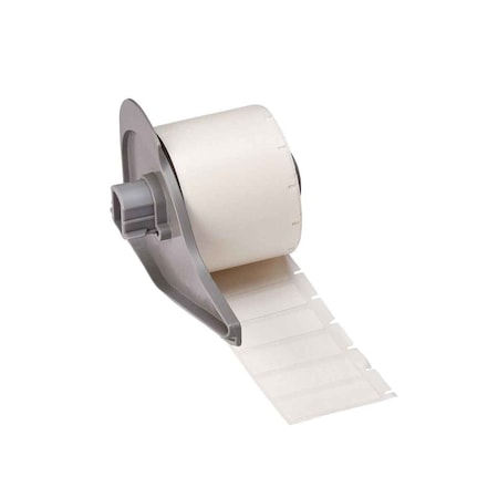 Brady Pre-Cut Label Stock Roll, White, Gloss M7-29-483