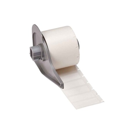 Brady WraparoundLabel, White, Vinyl, 1-1/2inW M7-29-498