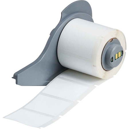 Brady Pre-Cut Label Stock Roll, White, Matte M7-31-351